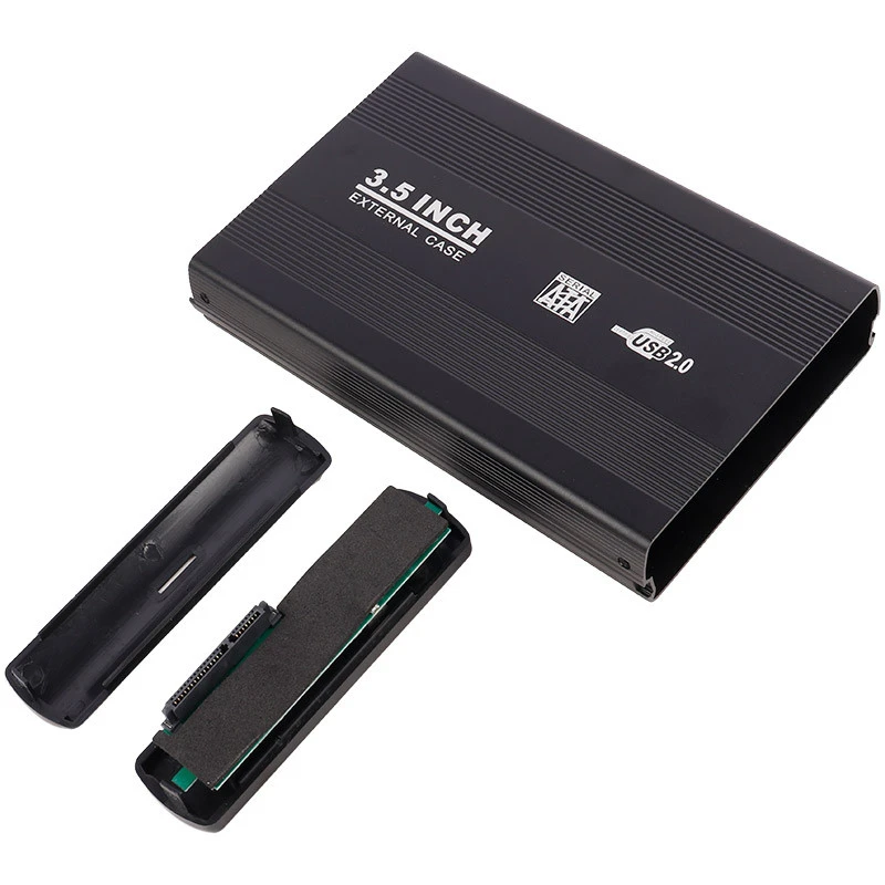 باکس هارد 3.5 اینچی External Case HDD + آداپتور
