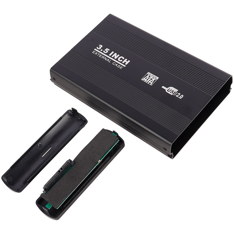 باکس هارد 3.5 اینچی External Case HDD + آداپتور