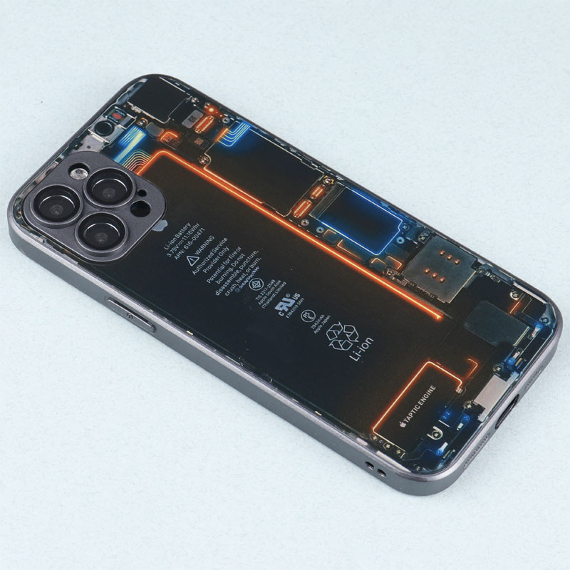 قاب PC طرح برد محافظ لنزدار iPhone 12 Pro Max