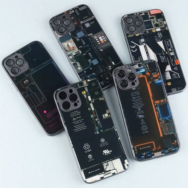 قاب PC طرح برد محافظ لنزدار iPhone 12 Pro Max