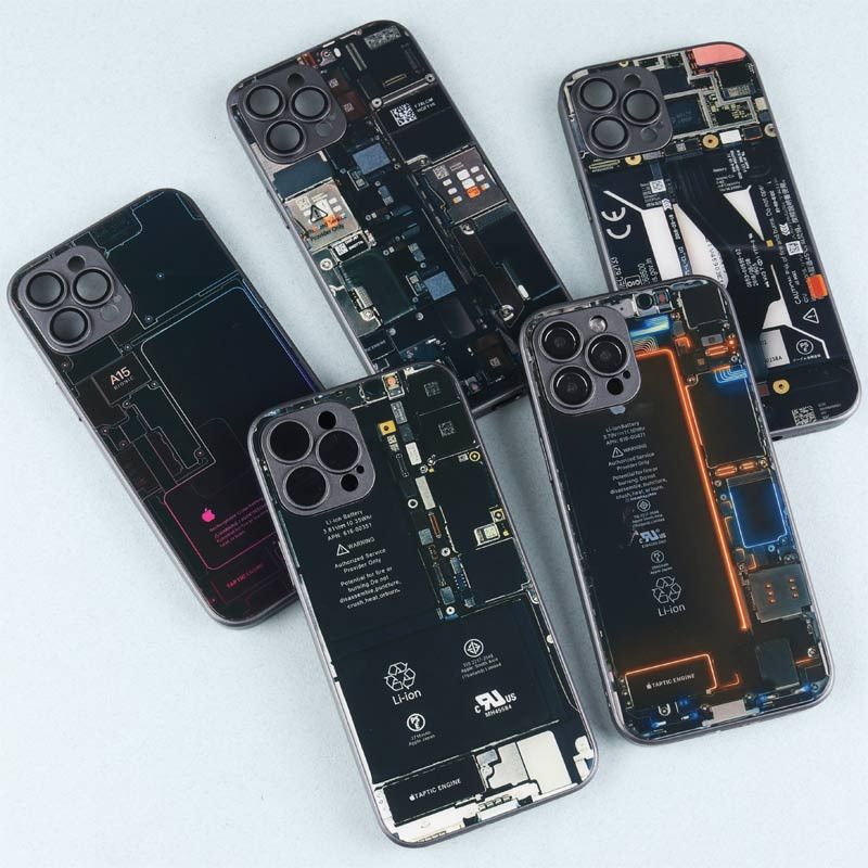 قاب PC طرح برد محافظ لنزدار iPhone 12 Pro Max