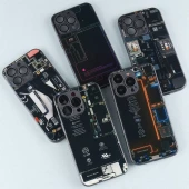 قاب PC طرح برد محافظ لنزدار iPhone 13 Pro