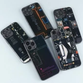 قاب PC طرح برد محافظ لنزدار iPhone 13 Pro Max