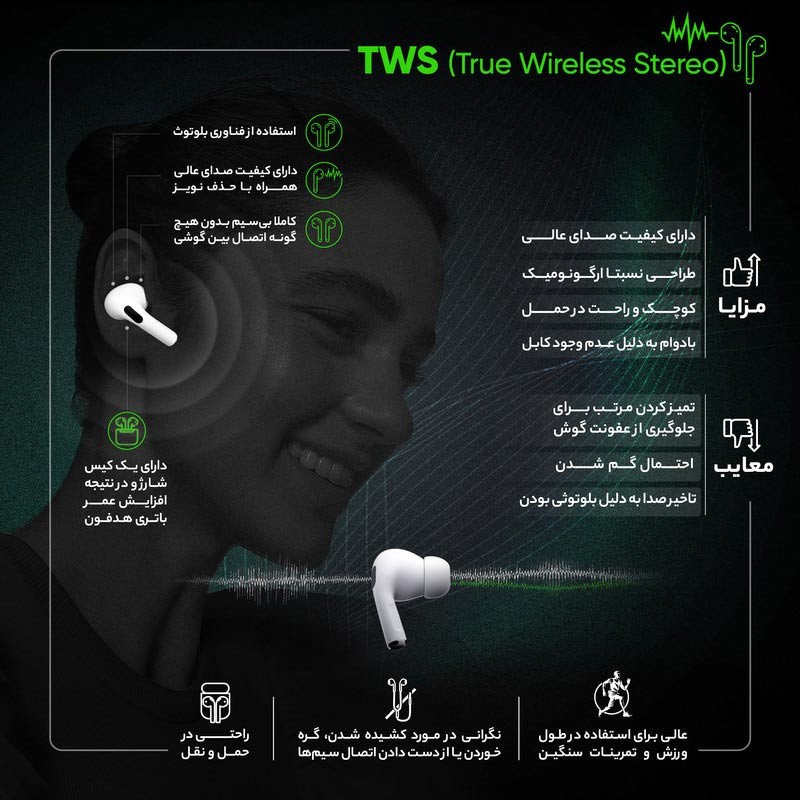 هندزفری بلوتوث دوتایی Awei T35 TWS