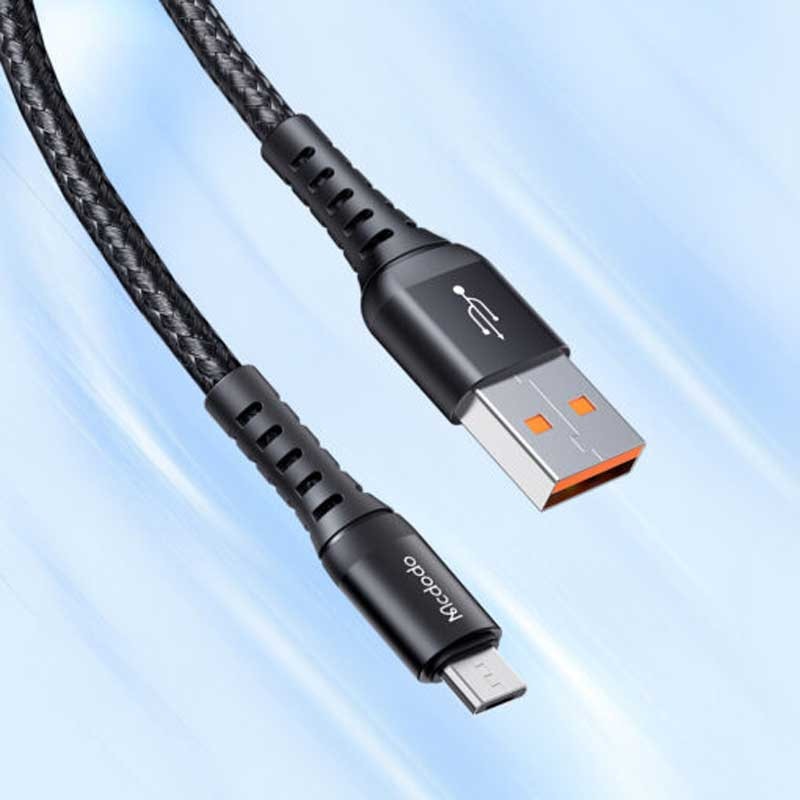 کابل میکرو یو اس بی فست شارژ Mcdodo CA-2280 3A QC4.0 20Cm