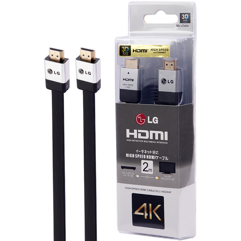 کابل LG 3D Flat HDMI 4K 2m