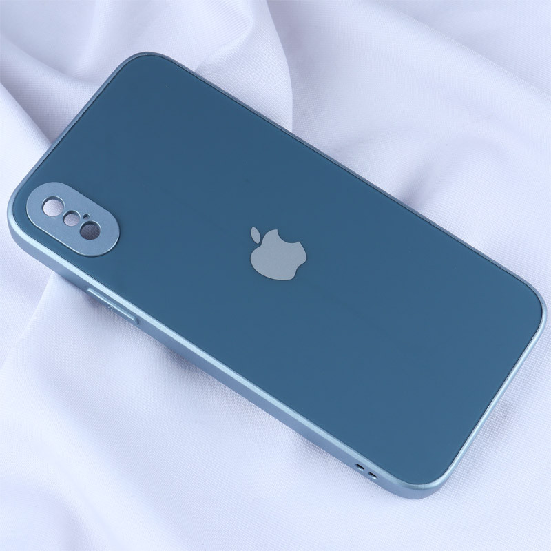 قاب طرح PVD محافظ لنزدار iPhone X / XS