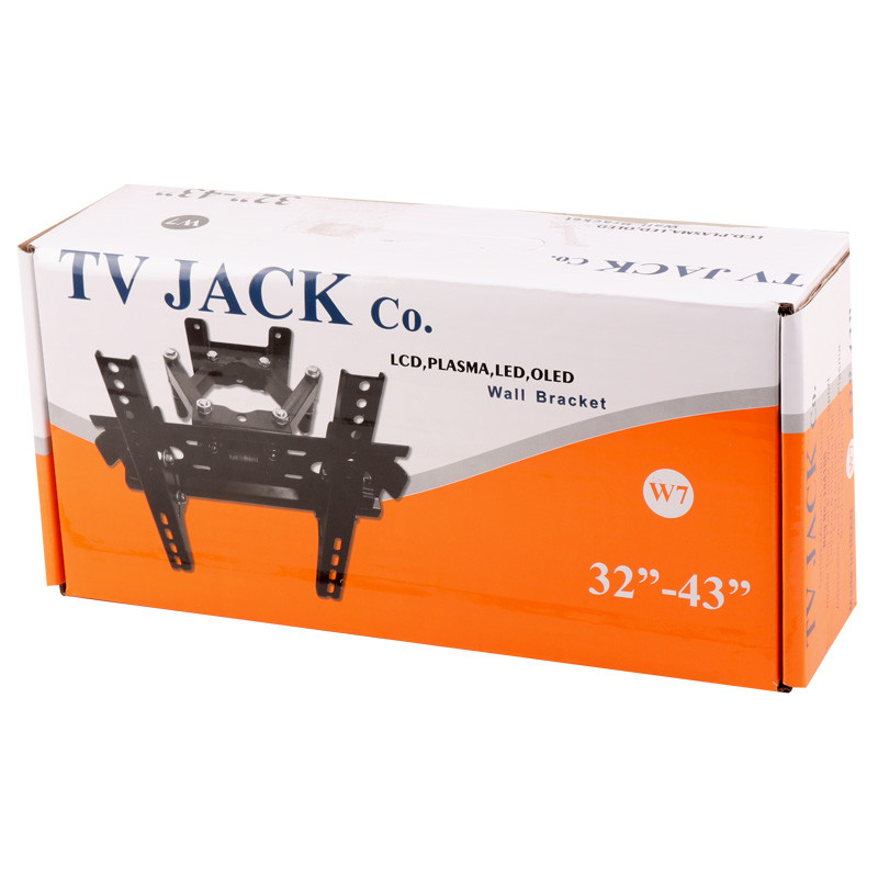 پایه دیواری متحرک تلویزیون 32 تا 43 اینچ TV Jack W7