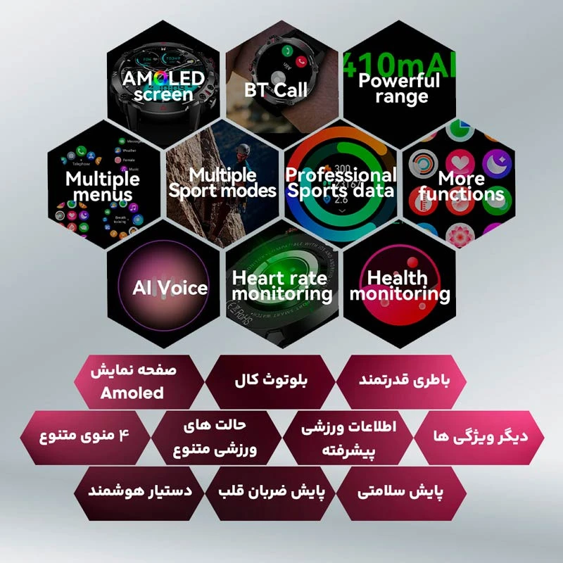 ساعت هوشمند هیوامی Hivami Deft 49mm