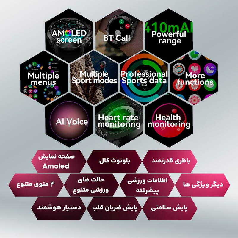 ساعت هوشمند هیوامی Hivami Deft 49mm