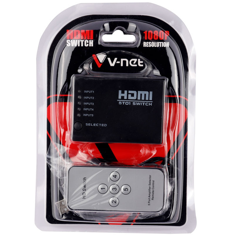 سوییچ V-Net 5Port HDMI