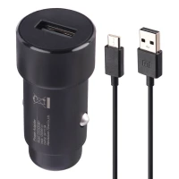 شارژر فندکی CZCDQ03BY 1.5A + کابل تایپ سی