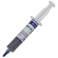 خمیر سیلیکون سرنگی D-Net Gray HY-510 38g بسته 10 عددی
