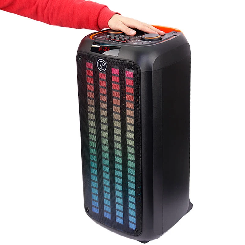 اسپیکر چمدانی بلوتوثی رم و فلش خور XP-Product XP-M1211A + میکروفون و ریموت کنترل