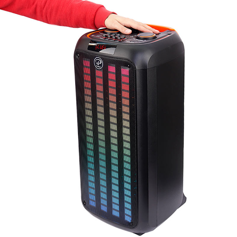 اسپیکر چمدانی بلوتوثی رم و فلش خور XP-Product XP-M1211A + میکروفون و ریموت کنترل