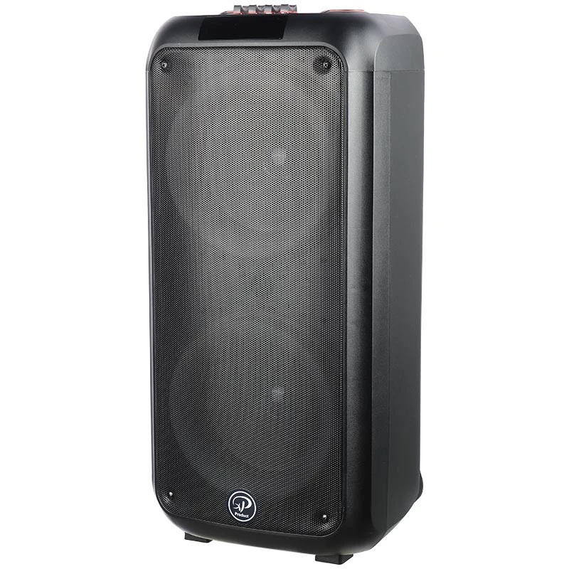 اسپیکر چمدانی بلوتوثی رم و فلش خور XP-Product XP-M1213A + میکروفون و ریموت کنترل