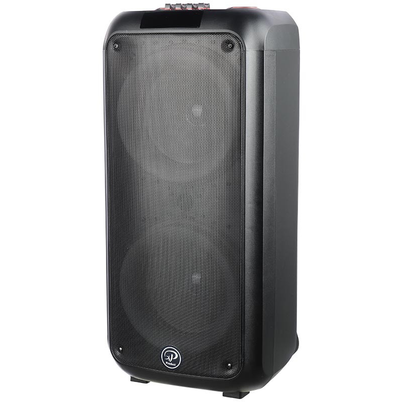 اسپیکر چمدانی بلوتوثی رم و فلش خور XP-Product XP-M1213A + میکروفون و ریموت کنترل