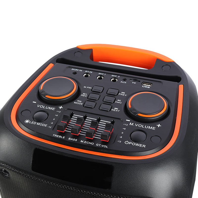 اسپیکر چمدانی بلوتوثی رم و فلش خور XP-Product XP-M1213A + میکروفون و ریموت کنترل
