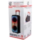 اسپیکر چمدانی بلوتوثی رم و فلش خور XP-Product XP-M1214A + میکروفون و ریموت کنترل