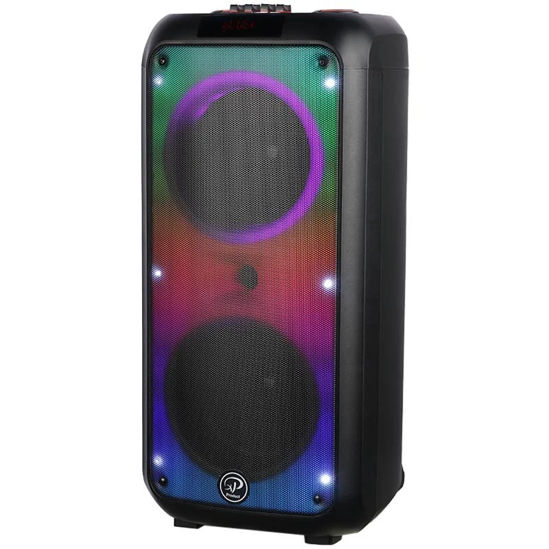 اسپیکر چمدانی بلوتوثی رم و فلش خور XP-Product XP-M1214A + میکروفون و ریموت کنترل