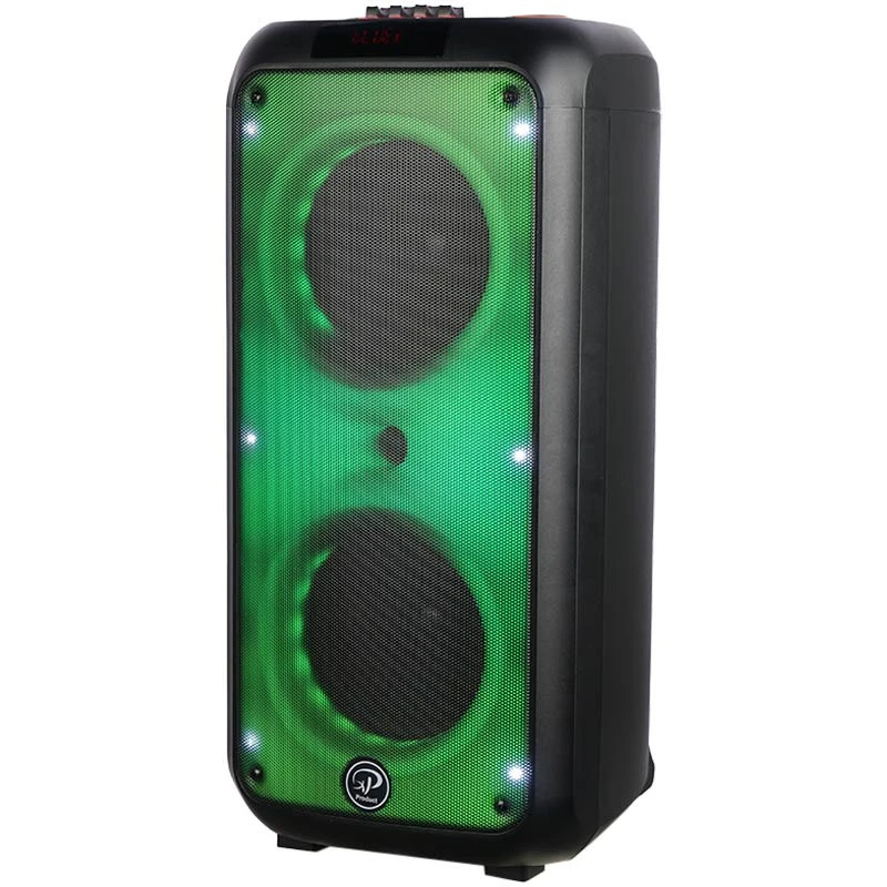 اسپیکر چمدانی بلوتوثی رم و فلش خور XP-Product XP-M1214A + میکروفون و ریموت کنترل
