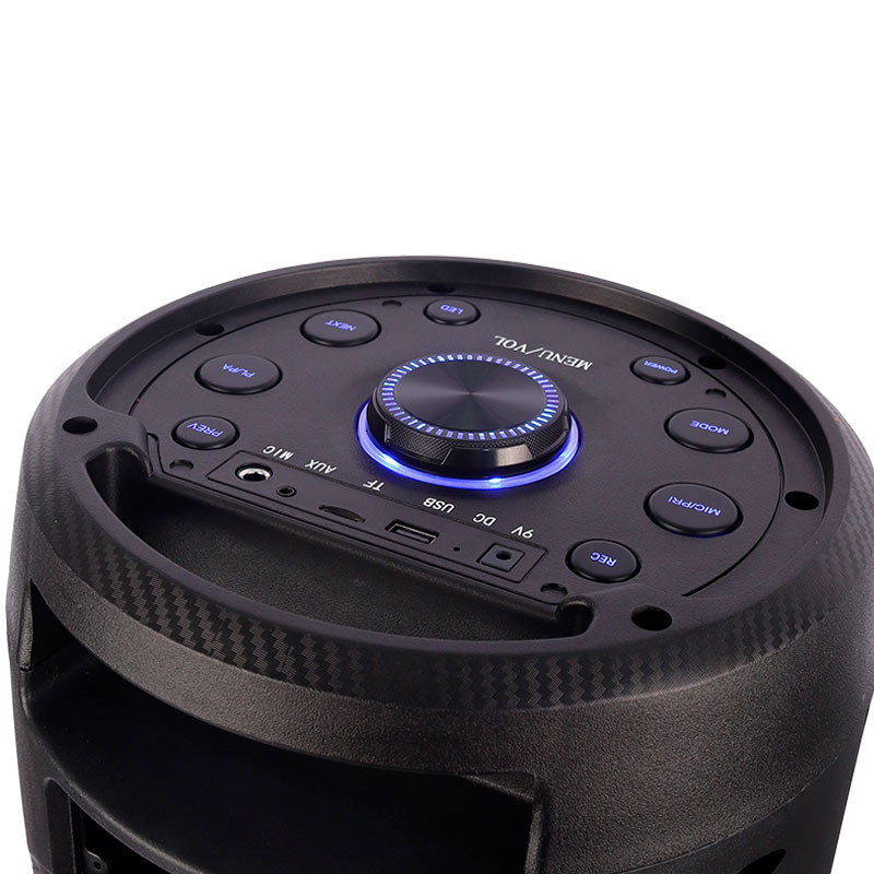 اسپیکر چمدانی بلوتوثی رم و فلش خور XP-Product XP-M1215A + میکروفون و ریموت کنترل