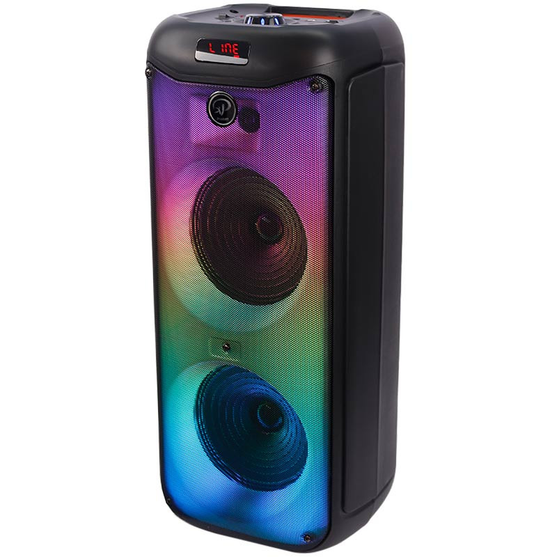 اسپیکر چمدانی بلوتوثی رم و فلش خور XP-Product XP-M1216A + میکروفون و ریموت کنترل
