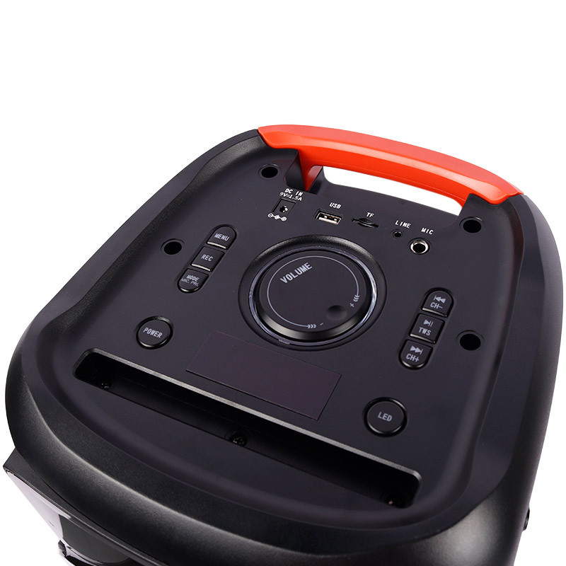 اسپیکر چمدانی بلوتوثی رم و فلش خور XP-Product XP-M1217A + میکروفون و ریموت کنترل