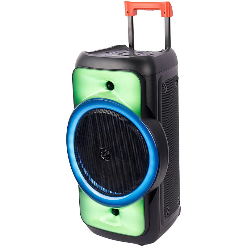 اسپیکر چمدانی بلوتوثی رم و فلش خور XP-Product XP-M1217A + میکروفون و ریموت کنترل