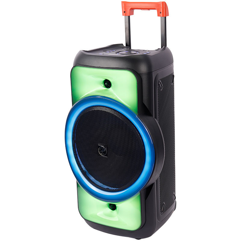 اسپیکر چمدانی بلوتوثی رم و فلش خور XP-Product XP-M1217A + میکروفون و ریموت کنترل