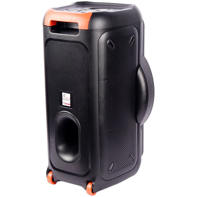اسپیکر چمدانی بلوتوثی رم و فلش خور XP-Product XP-M1217A + میکروفون و ریموت کنترل