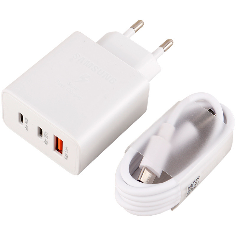 شارژر دیواری فست شارژ Samsung EP-TA220 PD 3.8A 35W + کابل تایپ سی