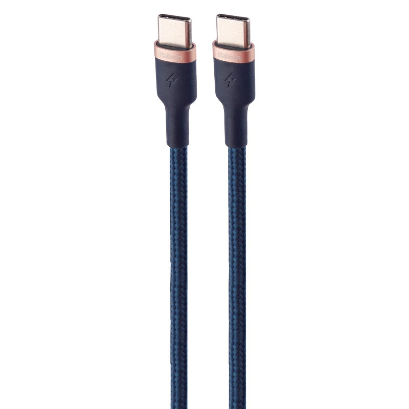 شارژر دیواری فست شارژ Hatron HWC2301PQ 2Port QC3.0 PD 3A 30W + کابل تبدیل تایپ سی