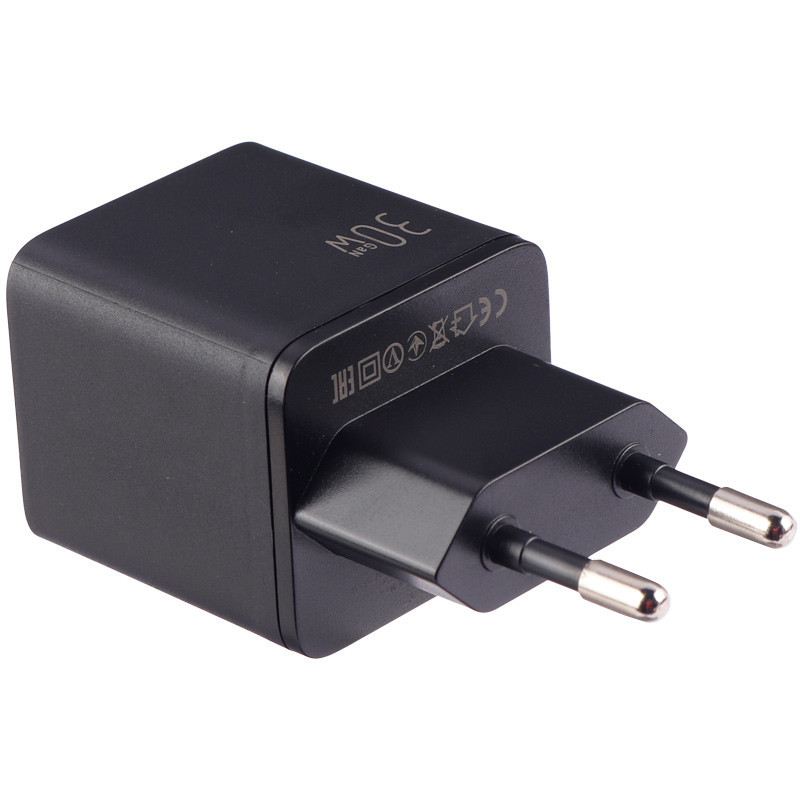 شارژر دیواری فست شارژ Hatron HWC2301PQ 2Port QC3.0 PD 3A 30W + کابل تبدیل تایپ سی