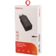 شارژر دیواری فست شارژ Hatron HWC3651PQ 3Port QC3.0 PD 3.25A 65W + کابل تبدیل تایپ سی