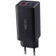 شارژر دیواری فست شارژ Hatron HWC3651PQ 3Port QC3.0 PD 3.25A 65W + کابل تبدیل تایپ سی