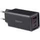 شارژر دیواری فست شارژ Hatron HWC3651PQ 3Port QC3.0 PD 3.25A 65W + کابل تبدیل تایپ سی