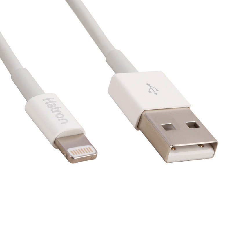 کابل آیفونی فست شارژ Hatron HC275I 2.4A 1m