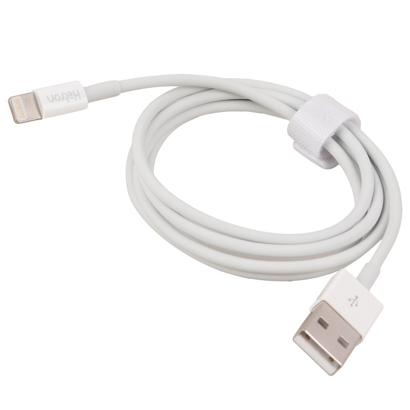 کابل آیفونی فست شارژ Hatron HC275I 2.4A 1m
