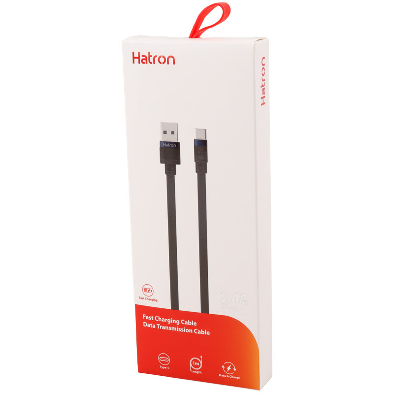 کابل تایپ سی فست شارژ Hatron HC155UC 2.4A 1m