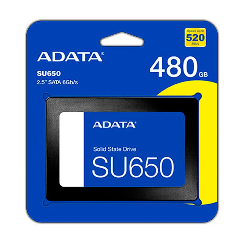 حافظه SSD ای دیتا ADATA Ultimate SU650 480GB