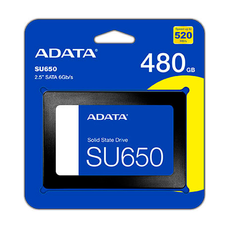 حافظه SSD ای دیتا ADATA Ultimate SU650 480GB