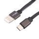 کابل تایپ سی فست شارژ Hatron HC189UC 2.4A 1m