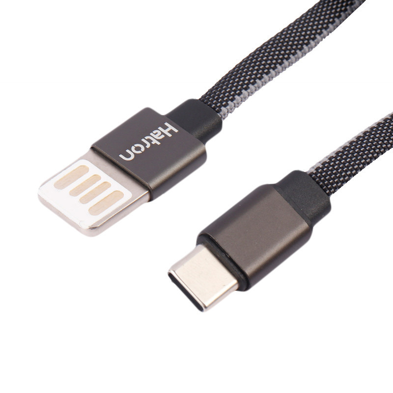 کابل تایپ سی فست شارژ Hatron HC189UC 2.4A 1m