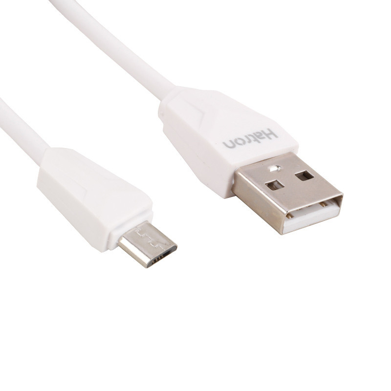 کابل میکرو یو اس بی فست شارژ Hatron HC134M 2.1A 1m