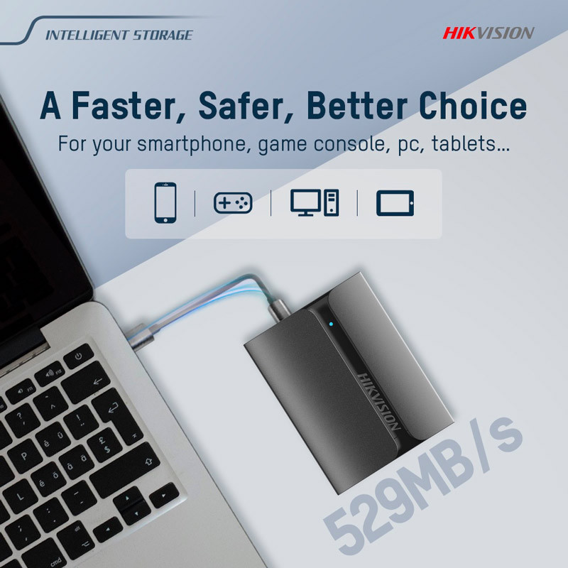 حافظه اکسترنال SSD هایک ویژن Hikvision T300S 512GB