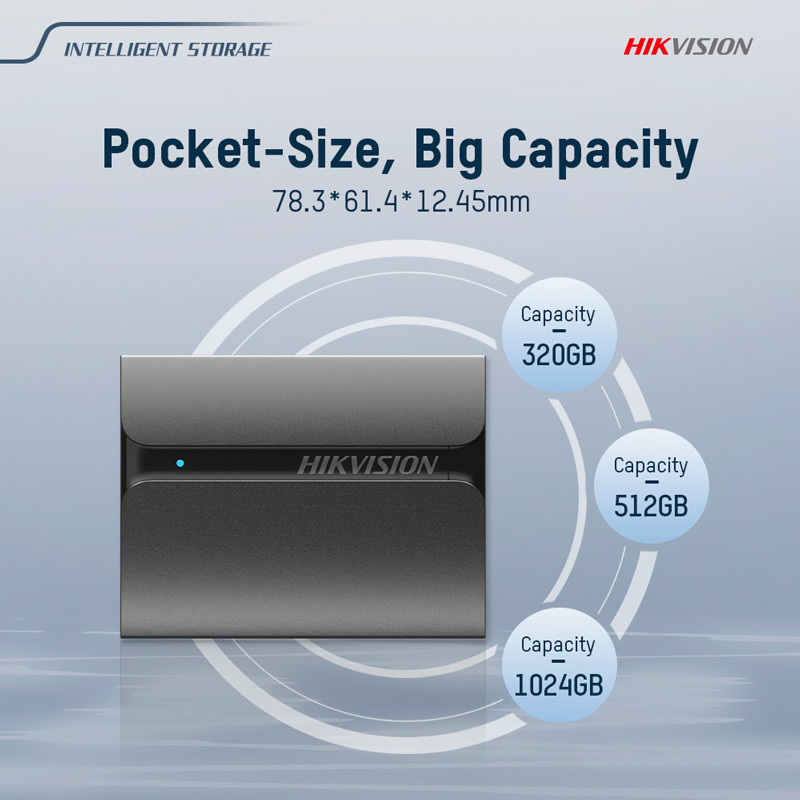 حافظه اکسترنال SSD هایک ویژن Hikvision T300S 512GB