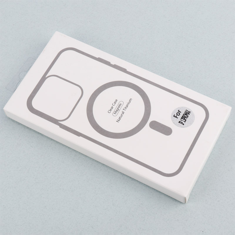 قاب PC شفاف دور رنگی مگ سیف iPhone 13 Pro Max