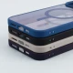 قاب PC شفاف دور رنگی مگ سیف iPhone 13 Pro Max