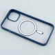 قاب PC شفاف دور رنگی مگ سیف iPhone 13